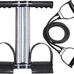 U S TRADERS® Tummy Trimmer with Toning Tube | Double Spring Tummy Trimmer | Double Toning Tube | Ab Exerciser | Resistance Tube | Waist Reducer | Fitness Equipment | Gym Accessories (Combo)-8