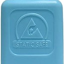 ESD Safe Anti Static Square Bottle, 6 OZ 200ml,One Touch Stainless Steel Liquid Dispenser Pump for Rubbing Alcohol/Nail Polish Makeup Remover Dispenser (6 OZ 200ml, Blue, 1)-image-36