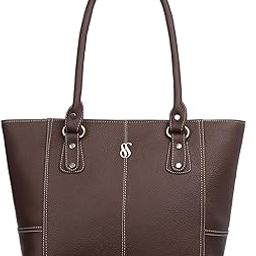 Women's Vegan Leather Everly Handbag Shoulder Hobo Bag Ladies Purse (Large)-26