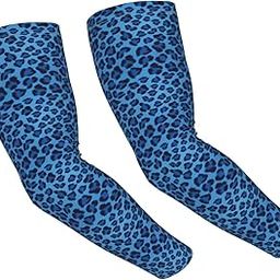 YHBLYKXP Leopard Skin Animal print Adult cooling arm cover with thumb hole protection, fit for outdoor activities-image-86