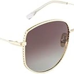 Women Brown Oval Sunglasses with Polarised and UV Protected Lens - OP-10003-C02-image-1
