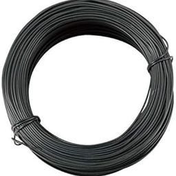 Rope Wire for Cloth Drying & Hanging Clothes-Clothesline for Home & Outside Usage | Heavy Gauge | Rust Proof | No Hook or Pulley | No Sagging | Easy to Tie | Length- 50 Meters (Black)-image-78