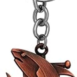 Ocean Nautical Anchor Dolphin Sea-life Keyring Car Bike Home Office Birthday Gift To Friends Gold Zinc And Metal Keychain For Men And Women-picture-51