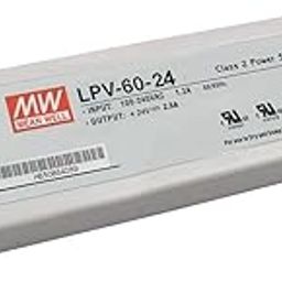 Mean Well LPV-60-24 Waterproof LED Power Supply 60W 24V 2.5A Constant Pressure-image-23