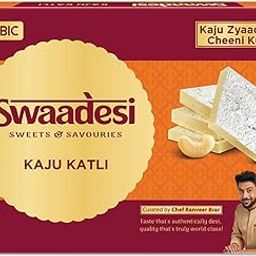 Unibic Foods India Pvt LTD Swaadesi Shahi Kaju Katli 180gm-image-57