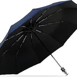 kraptick Automatic Umbrella with Comfort Handle, Umbrella for Rain, Wind Proof Umbrella, Water-Proof Umbrella for Men/Women/Boys, Travel Umbrella with Automatic Mechanism for Open & Close-picture-11