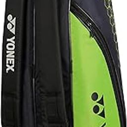Yonex Stylish Badminton Kit-Bag |Double Zipper Compartment for Storage of 6 Rackets and Clothes|Side Pocket |Back Straps |Accessories Compartment |Made in India-image-95
