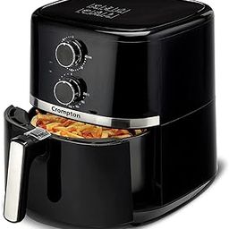 Crompton NourisPro 4.5 Ltr Air Fryer with Quick Fry Technology | 1500 Watts Super Helix Heating element | Large Circular Inner Bowl | Free OilBrush & Tong-17