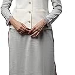 Women's Polyester Standard Length Trench Coat-29