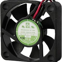Orion Fans 40x40x10.5mm Tubeaxial Fan 24 VDC Brushless Ball Bearing 12" Wires 9.2 CFM-10