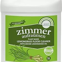 Zimmer Aufraumen Lemongrass Floor Cleaner 5L, Natural & Organic, 4X Concentrated, Economical-picture-20