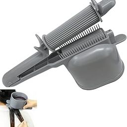 SHOPVILLA Hair Color Applicator, Hair Dye Applicator Comb - Large Capacity Roller Hair Color Applicator Bottle | Smooth Application Tint Dyeing Brush Stylist Coloring Tool with Ergonomic Handle-image-60