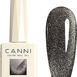CANNI HEMA FREE Cat Eye Gel Nail Polish - Interstellar Cat Eye Series Nail Gel Polish Soak Off LED Nail Art Starter Manicure Salon DIY at Home (CE-8040, 9ml)-image-83