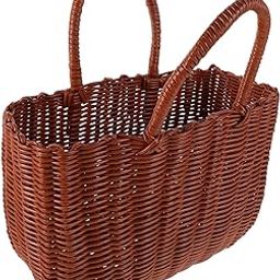 Vaguelly Stylish Woven Tote Bag for Women Lightweight Handbag for Beach Picnic and Outdoor Use Spacious for Shopping and Home Organization-image-15