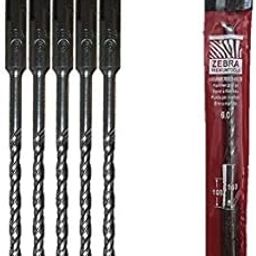 Zebra Premium Tools Z-6160 SDS Plus 6 * 160MM Hammer Drill Bits | Concrete Drilling Bits | Rotary Hammer Bits (10)-17