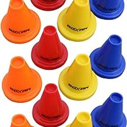 Vishwa (Roxan) Cricket batting tee pack of 12 (4 inch) | Soft Rubber Batting tee for cricket practices-picture-6