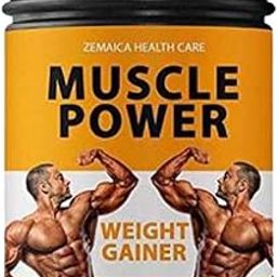 Muscle Power | Men's Body Weight Gainer Supplements | Ayurvedic Product | Flavor Chocolate | Pack of 1-image-91