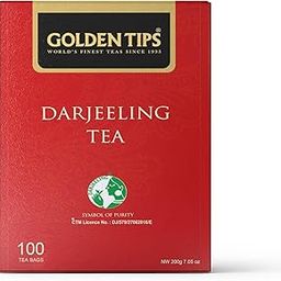 Golden Tips 100% Pure And Authentic Darjeeling Black Tea, Single Estate Premium Teabags, Rich Aroma & Delicate Flavor, (200 Gram, 100 cups)-image-12