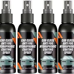 Mantra Car Glass Oil Film Remover Hydrophobic Coating Anti-Fog Cleaner Rainproof Windshield Glass Cleaner for Car, Mirrors & Windows | Streak-Free Shin 100 ML*4-image-30