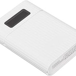 DIY Power Bank Kit, 4x18650 Battery Storage Box Portable Fashionable Appearance Safe to Use LCD Display for Mobile Phone(White)-10