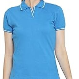 Women's 100% Pure Organic Cotton Polo Regular Fit T-Shirt-image-76
