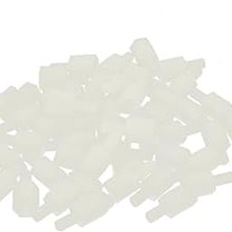 KTM Healthcare® 50 Pcs M3 7mm+6mm Male Female Thread Nylon PCB Hex Stand-Off Spacer-image-8