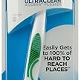 Listerine Ultraclean Access Flosser + 8 Refill Dental Flosser Heads, Oral Care and Hygiene-10