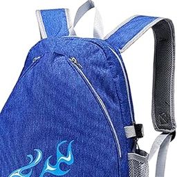 MERISHOPP Tennis Backpack Fitness Sport Badminton Bag for Pickleball Badminton Racquet Dark Blue| Tennis Bag | Racket Bag | Racket Kit Bag-image-10