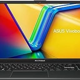 ASUS Vivobook Go 15, AMD Ryzen 5 7520U Thin & Light Laptop(AMD Radeon iGPU/16GB RAM/512GB SSD/FHD/15.6"/60Hz/Windows 11/M365 Basic (1Year)*/Office Home 2024/Mixed Black/1.63 Kg) E1504FA-NJ5542WS-93