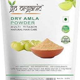 Go Organic Dry amla powder To Grow Long, Strong Hair (250 Grm)-image-49