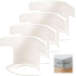 HASTHIP® 4 Pack Bed Sheet Holder,Heavy Duty Holder Corner Fitted Straps Fit All Mattress Size-17