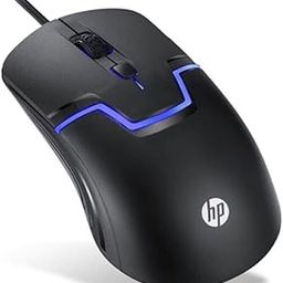 HP M100 USB Wired Gaming Optical Mouse with LED Backlight and Adjustable 1000/1600 DPI Settings, 3 Buttons and Press Life Up to 5 Million Clicks, 1 Year Warranty (3DR60PA, Black)-20