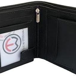 Boys Formal Black Genuine Leather Wallet (9 Card Slots) (TnW-Shep-BlkGittak_1)-image-49
