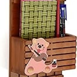 KiR Teddy Unbreakable Plastic Key Holder for Home | Key Stand | Mobile & Key Holder for Wall | Key Chain Holders | Key Hanger | Stylish Decorative Key Hanger Wall Mounted Decoration (Brown)-image-40