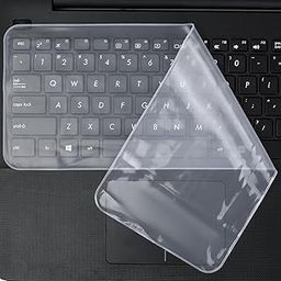 Artful World | Keyboard Dust Cover Universal Silicone 15.6" Keyboard Protector Skin, Laptop Keyboard Skin 15.6 Inch for Lenovo, Dell, HP, Acer, Asus, Huawei and All Laptop Keyguard 15.6" (3)-15