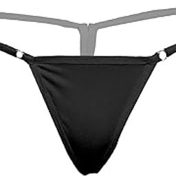 Women's Polyester & Spandex Thongs (Pack of 1) (RIOE-PN-X9517_White_Medium)-picture-34