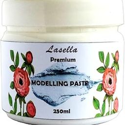 Lasella Texture Sculpture Paste 250 ml for Texture Painting,White Finish, For Art and Craft, DIY Activities and more,Non Toxic, Ideal for Range of Surfaces, For Sculpture Painting, 3D and Relief Art-picture-24