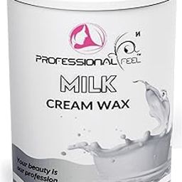 Professional Feel Milk Cream Wax With Wax Strips, hydro soluble wax For Face, Upper Lips, Arms, Legs, Bikini Line, Underarms and Full Body (800 Grams)-25