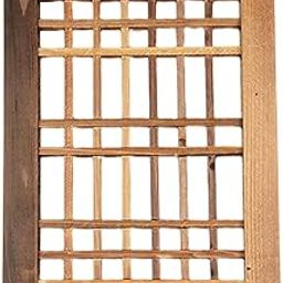 LOOM TREE® Window Frame Yard Trellises Wood Window Pane Wall Pediments Easy to Hang | Yard, Garden & Outdoor Living | Garden Fencing | Trellises-image-52