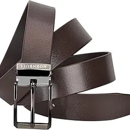 hornbull Alan Mens Leather Belt | Brown Leather Belt For Men | Formal Mens Leather Belt-picture-40