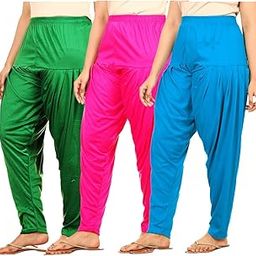 SOLID VISCOSE PATIALA FOR WOMEN (PACK OF 3)-image-41
