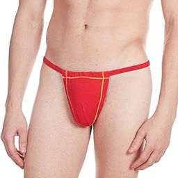 Men's Real Feel G-String Red-image-65