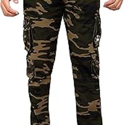 Men's 8 Pocket Army Cotton Cargo Pants-picture-14