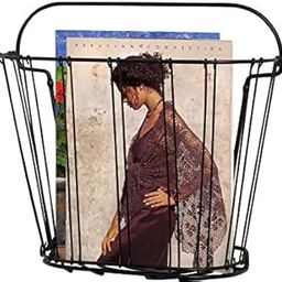 INDIAN DECOR 29130 Bucket design Wall mounted magazine rack/Magazine holder/Magazine storage rack - Black-image-54