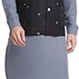 Men Cotton Grey Pathani Kurta & Salwar Set with Embroided Sequenced Nehru Jacket-image-59