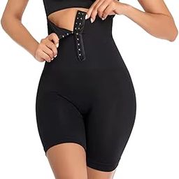 Shapewear for Women Tummy Tucker, High Waist Butt Lift Gym Wear Shorts with Hook & Eye Closure for Body Fat Compression, Body Shaper Waist Trainer for Women-image-10
