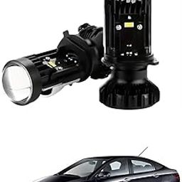 PRIKNIK H4 LED Headlight Bulbs with Mini Projector Lens – High & Low Beam, 6000K White, Turbo Cooling Fan, Ultra-Bright Auto Lamp (Pack of 2) Compatible With V-erna Flui-dic-image-58