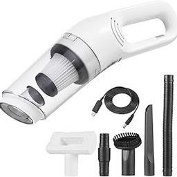 Ubervia® Cordless Handheld Car Vacuum Cleaner Portable Mini Vac with 6000Pa Strong Suction USB Charge for Pet Hair Sofa Dust Gravel Cleaning Home Office Key-image-9