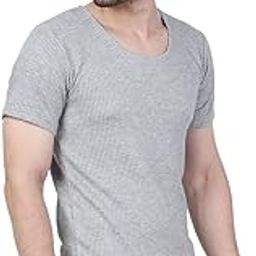 Half Sleeves Cotton Men Top - Pyjama Set Thermal-image-13