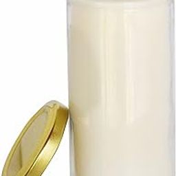 Pure Source India 5 Day White Prayer Candles, 5" Tall Church Candles for Religious, Memorial, Party Decor, Vigil and Emergency Use - Vegetable Oil Wax in Glass Jar Container, 1 Piece-image-45